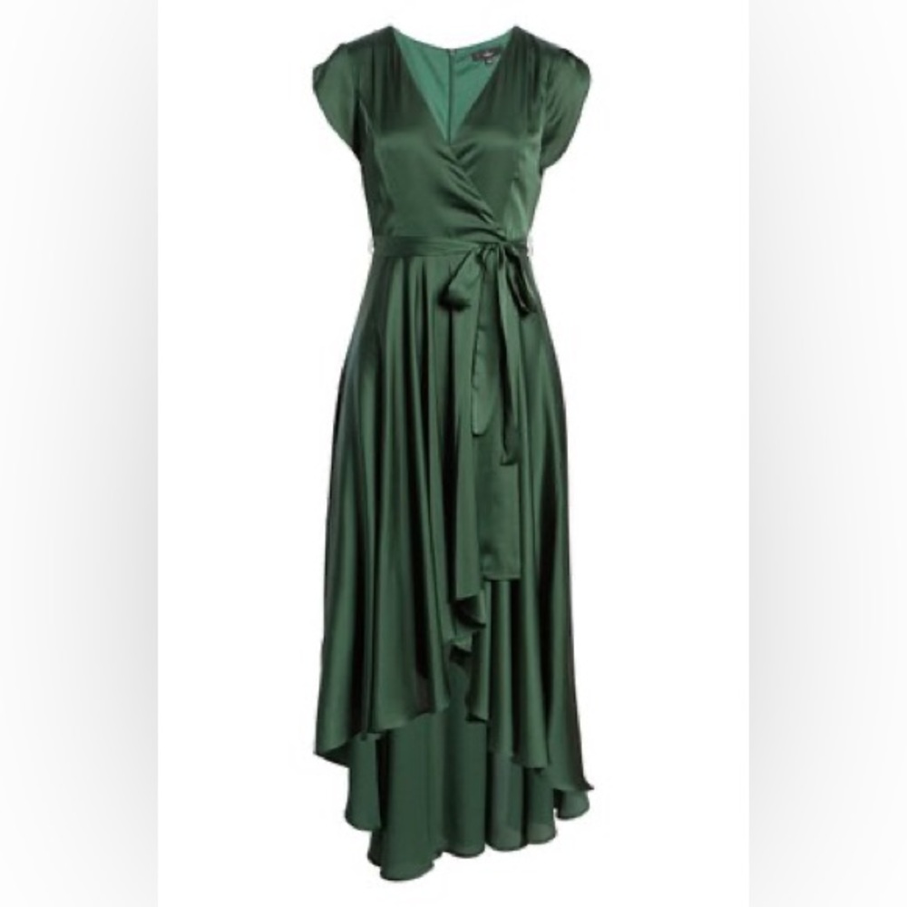 Lulu's Green High Low Dress
